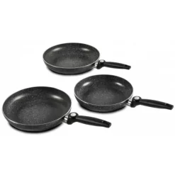 BIALETTI Poêle Aluminium Manche Repliable