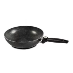 BIALETTI Wok Aluminium Manche Repliable