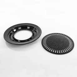 CAMP4 Plaque Plancha Ronde Pour Réchaud Cook'n'Fold