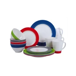 CAMP4 Set Vaisselle 16 Pièces Burano