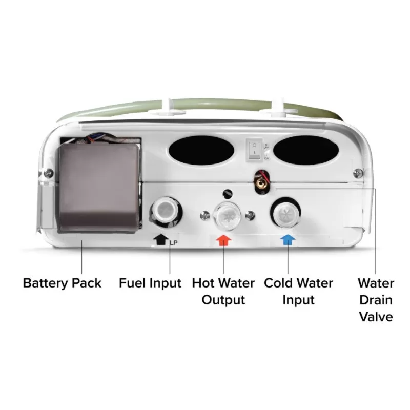 ECCOTEMP Chauffe-eau Gaz Portable CEL5 – Image 5