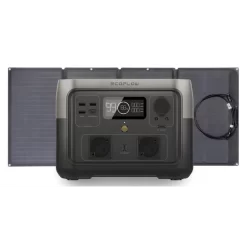 ECOFLOW River 2 Max 512 Wh + Panneau Solaire 110 W