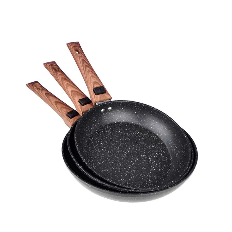 GIMEX Lot De 3 Poêles Manche Amovible